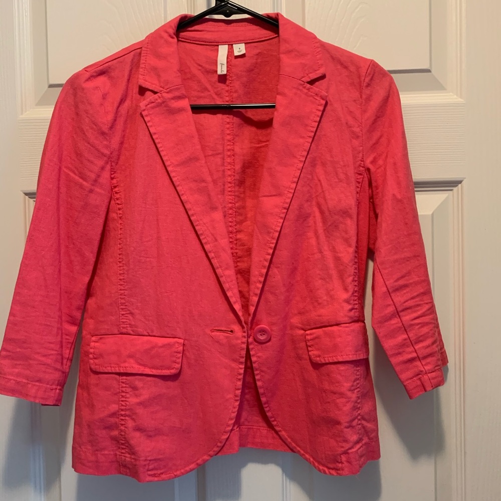 Linen blazer